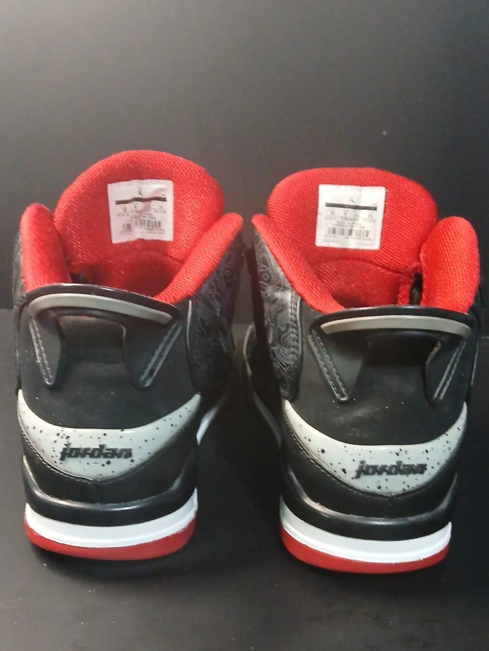 Air Jordan Dub Zero 'Bred'  2016. Mens Size-10
